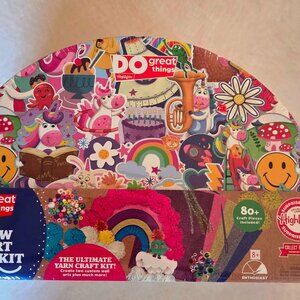 Rainbow Yarn Art Supply Kit for Kids (37)